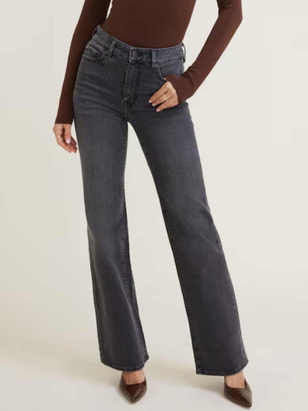 Dynamite Elodie Stretch High Rise Bootcut Jeans